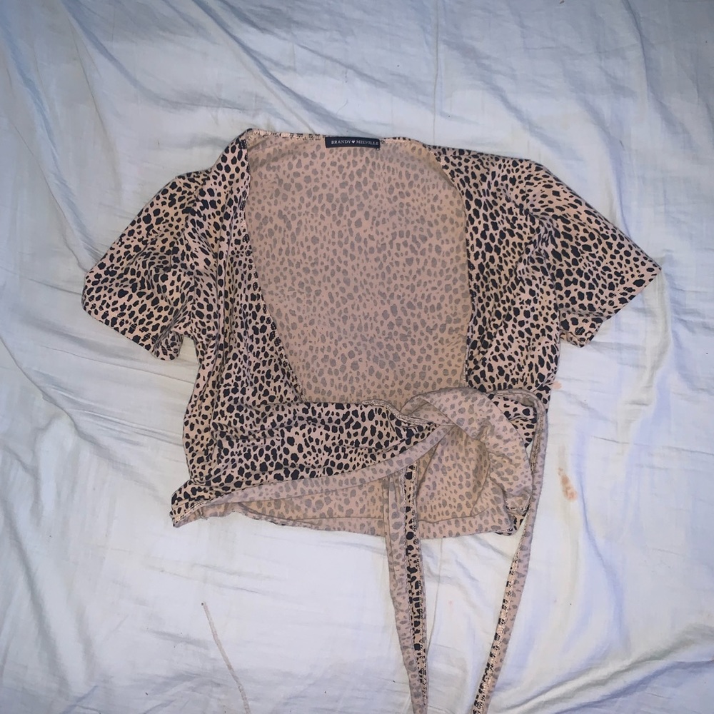 Brandy Melville Rae wrap top